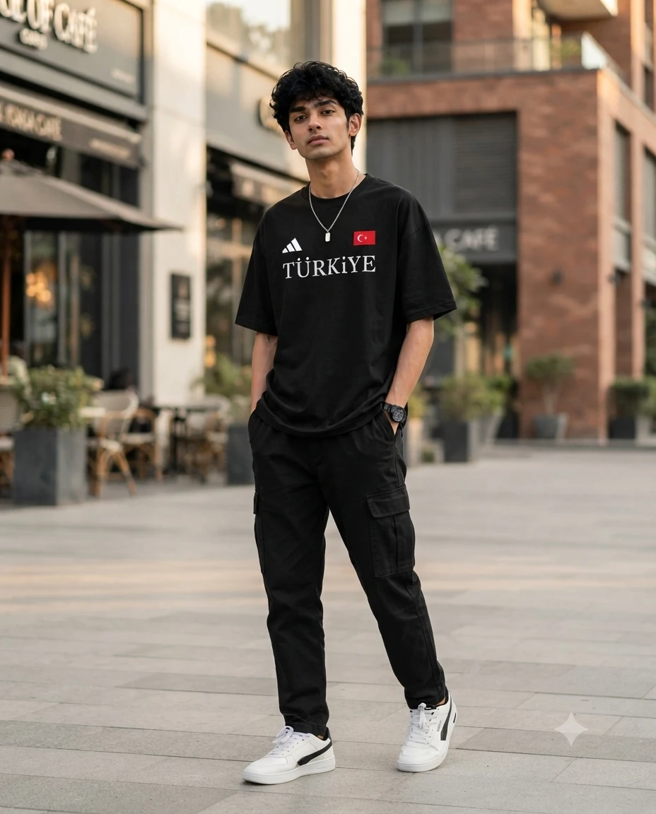 Premium Cotton Drop Shoulder Tshirt