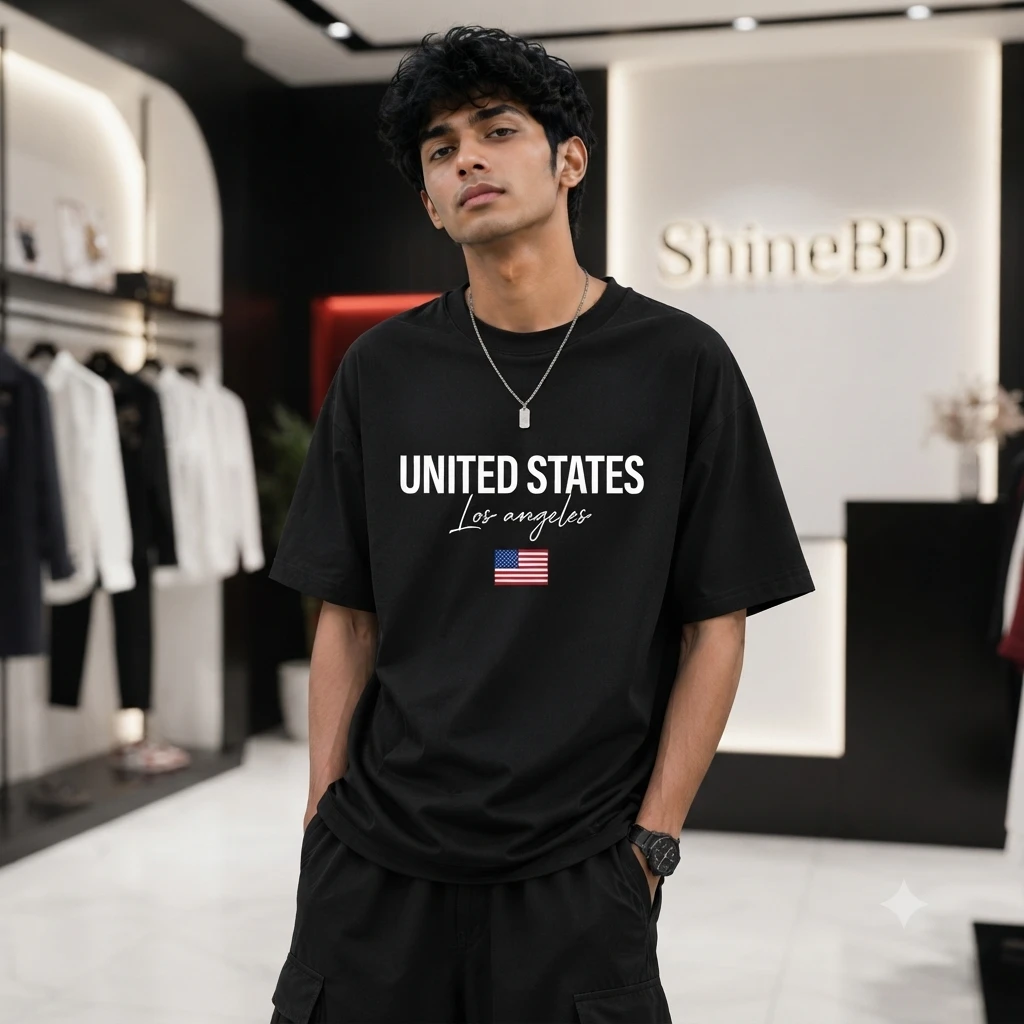 Premium Cotton Drop Shoulder Tshirt