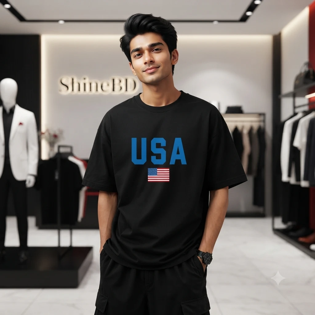 Premium Cotton Drop Shoulder Tshirt