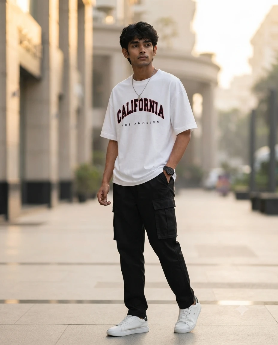 Premium Cotton Drop Shoulder Tshirt