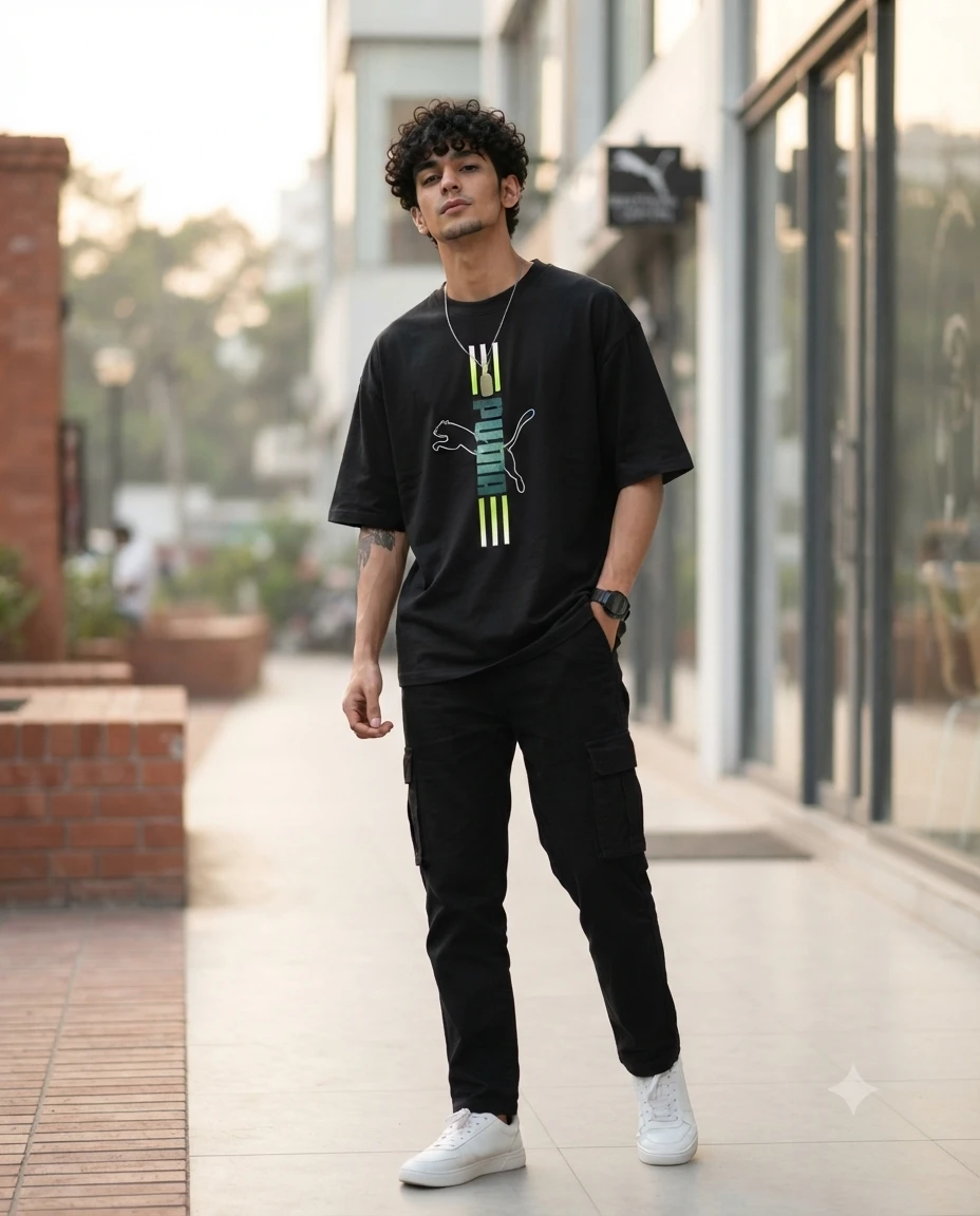 Premium Cotton Drop Shoulder Tshirt