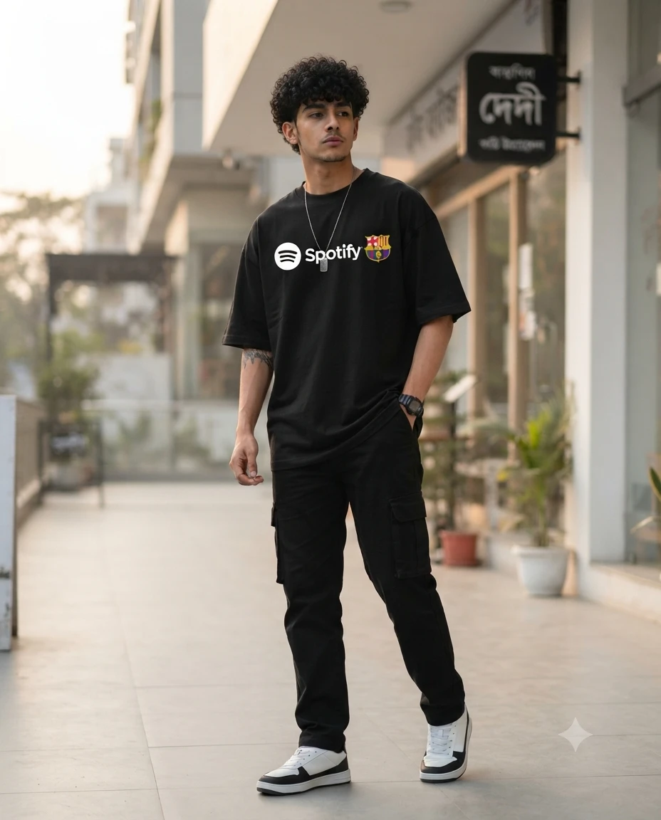 Premium Cotton Drop Shoulder Tshirt