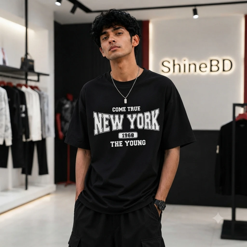 Premium Cotton Drop Shoulder Tshirt