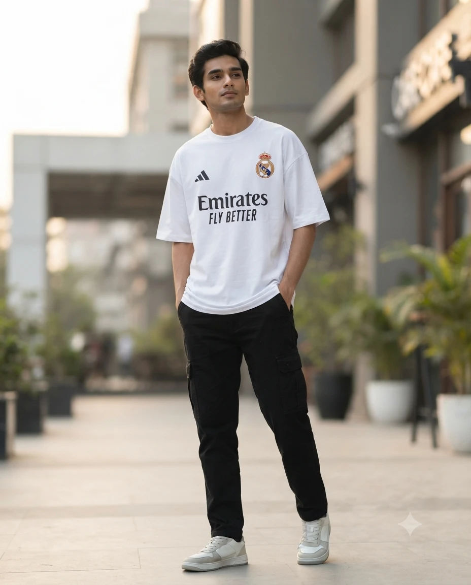 Premium Cotton Drop Shoulder Tshirt