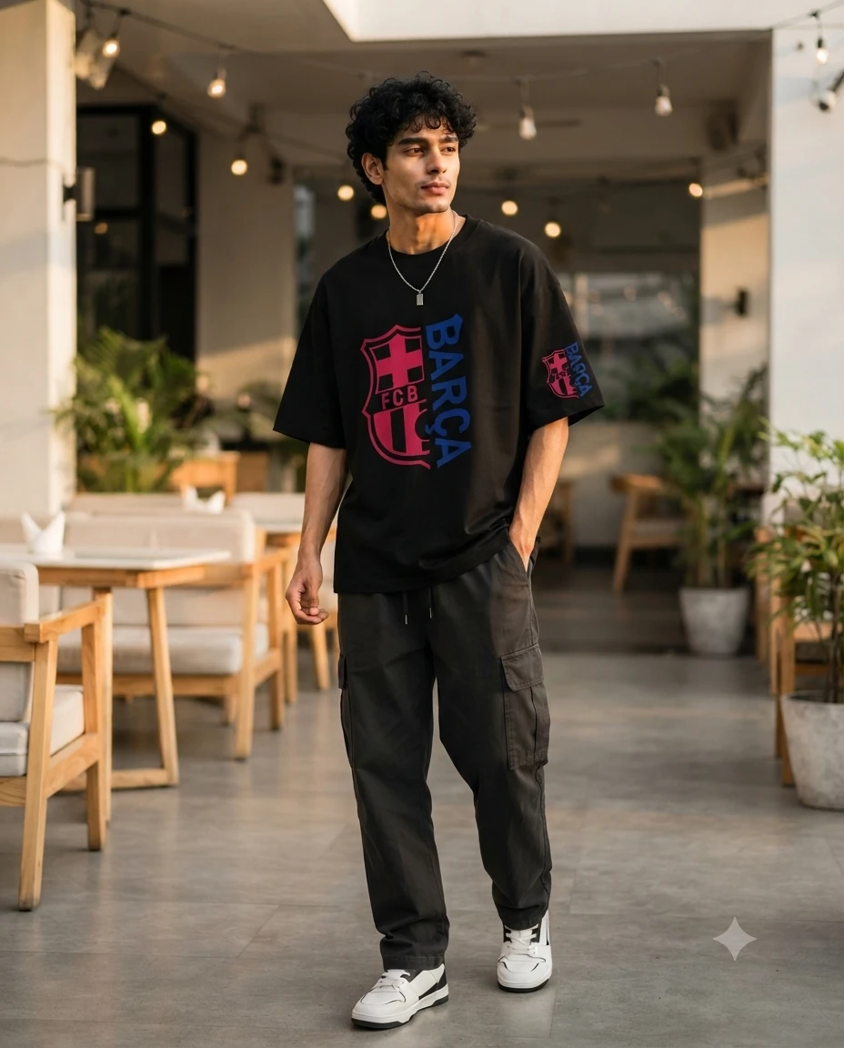 Premium Cotton Drop Shoulder Tshirt