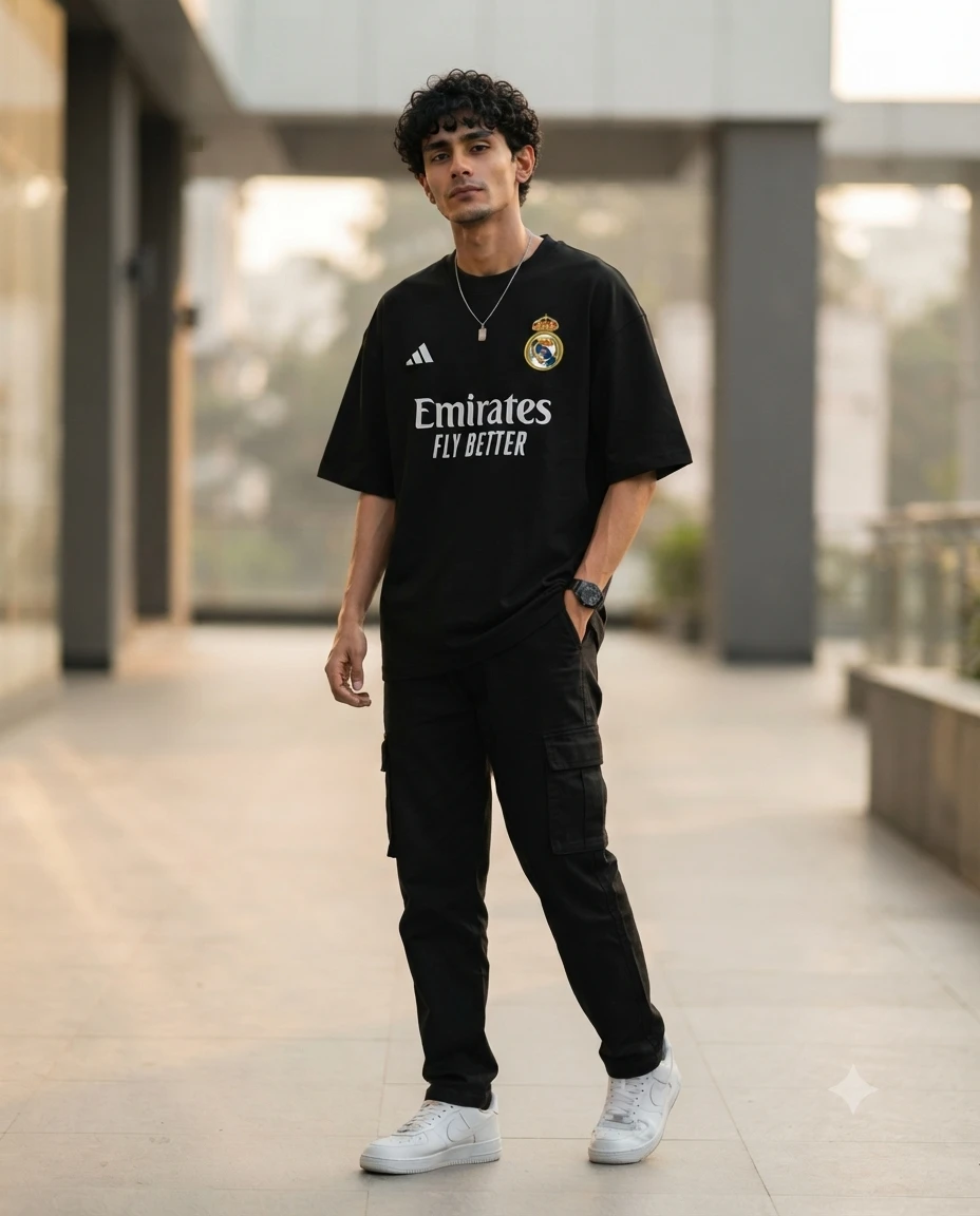 Premium Cotton Drop Shoulder Tshirt