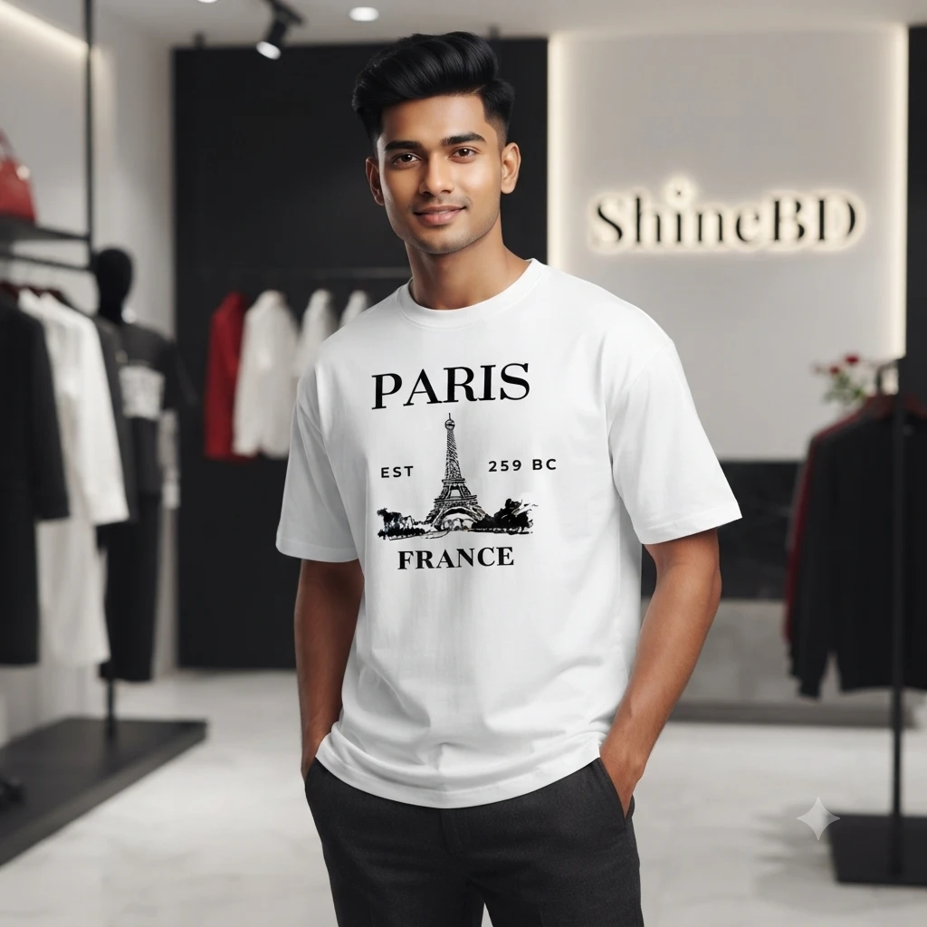Premium Cotton Drop Shoulder Tshirt