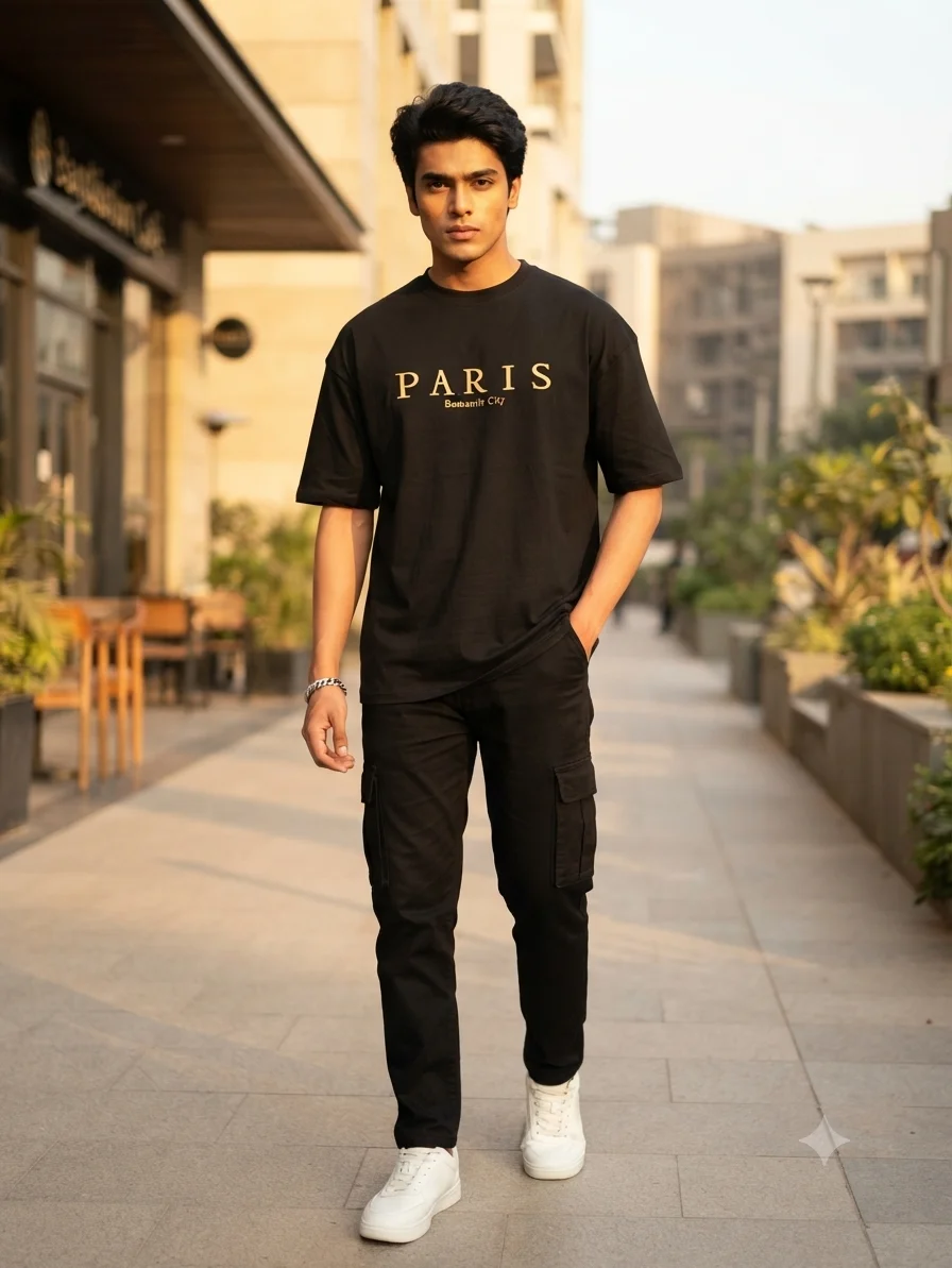 Premium Cotton Drop Shoulder Tshirt