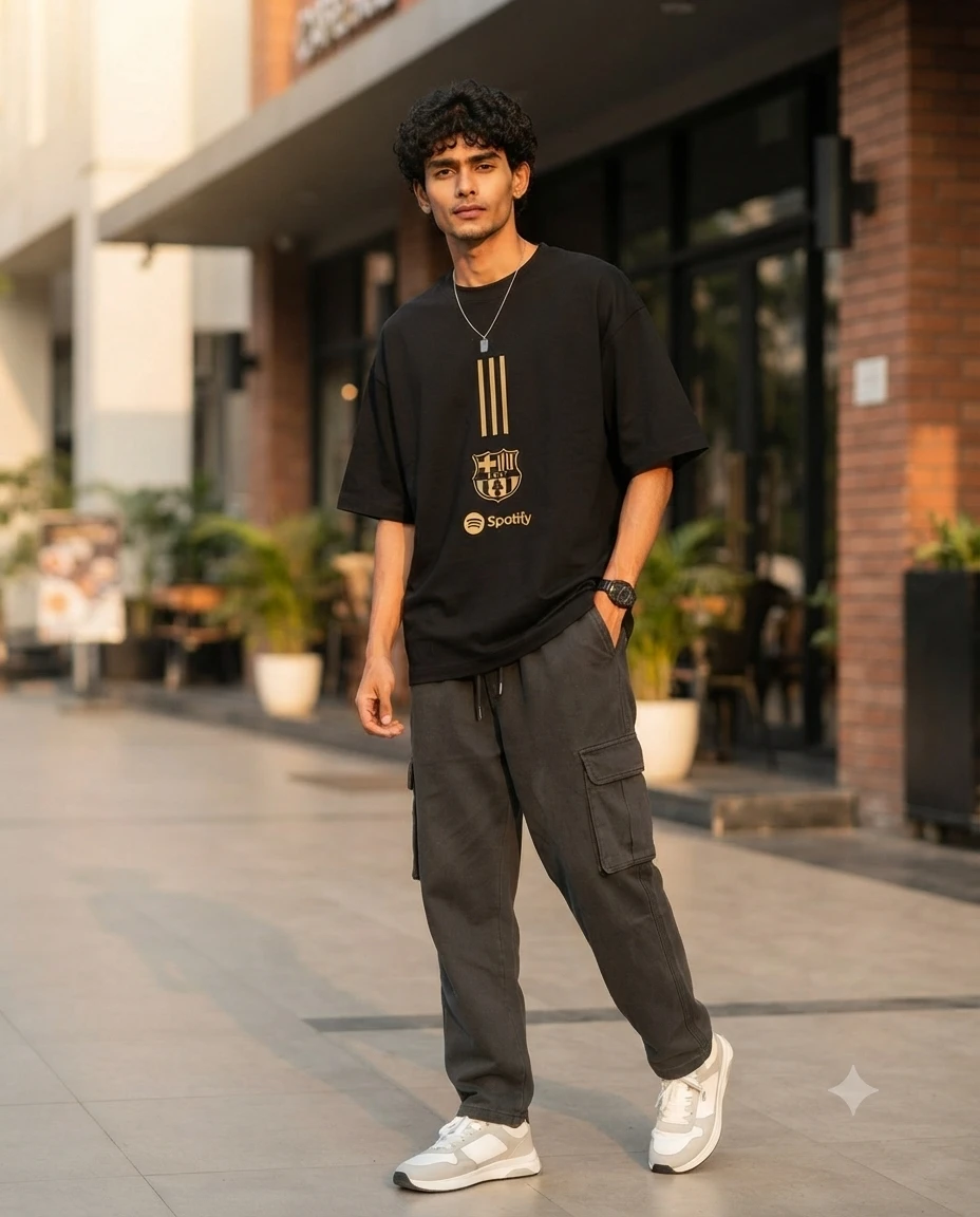 Premium Cotton Drop Shoulder Tshirt