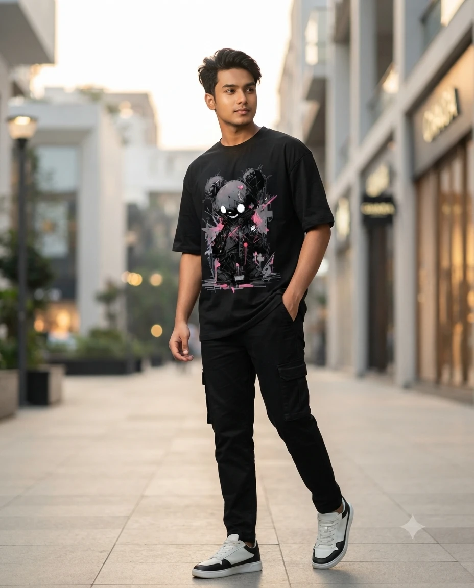 Premium Cotton Drop Shoulder Tshirt