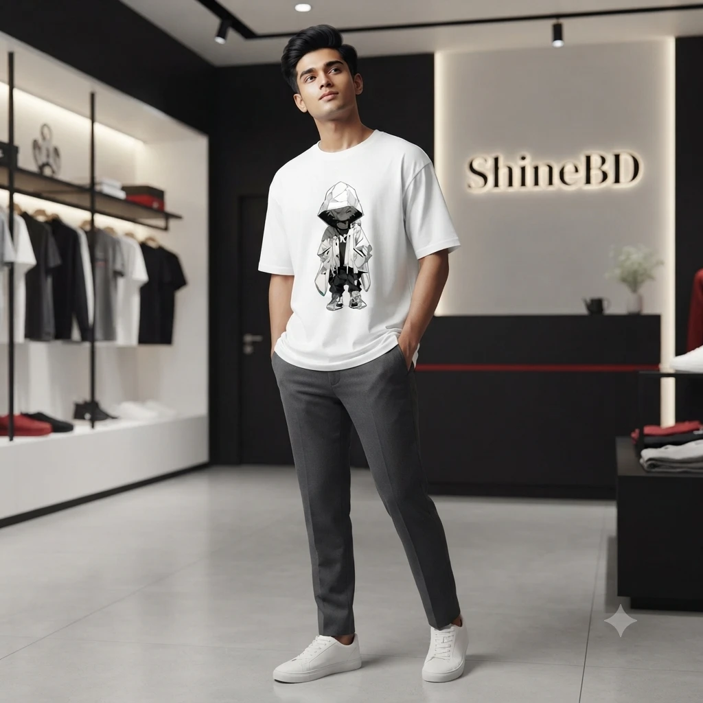 Premium Cotton Drop Shoulder Tshirt