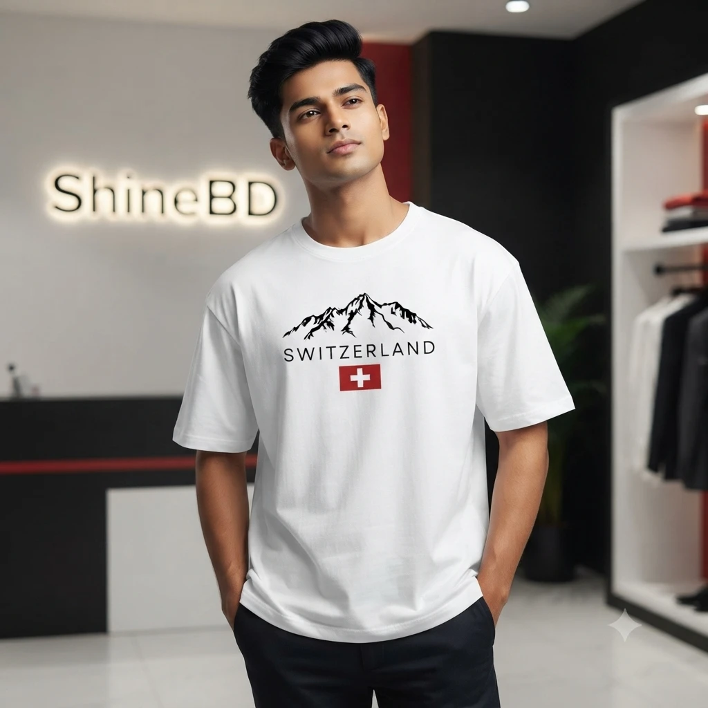 Premium Cotton Drop Shoulder Tshirt