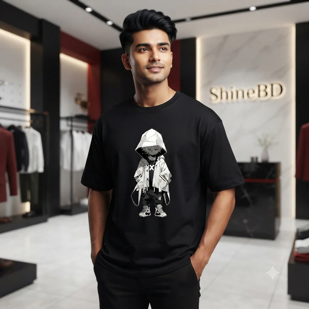 Premium Cotton Drop Shoulder Tshirt