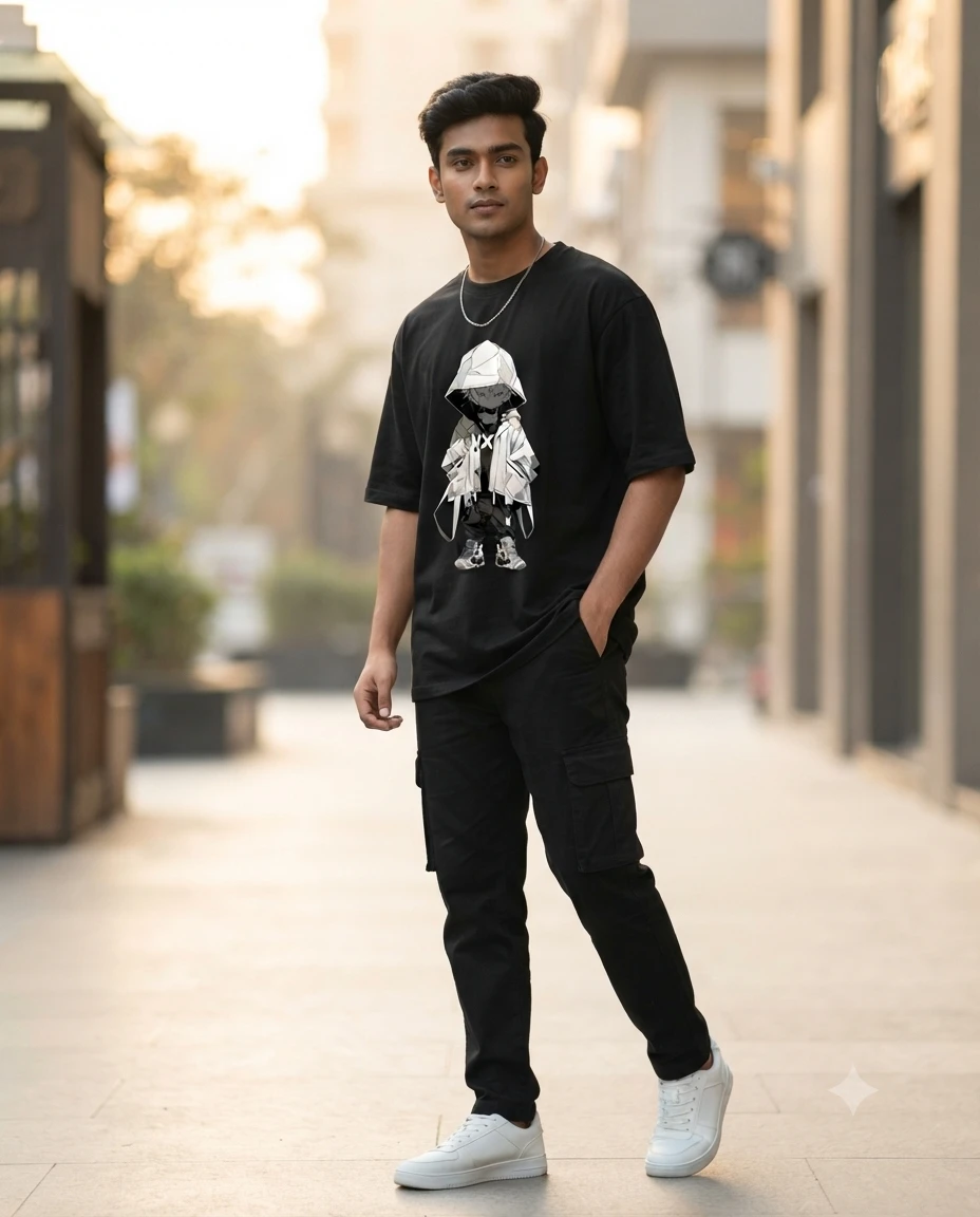 Premium Cotton Drop Shoulder Tshirt