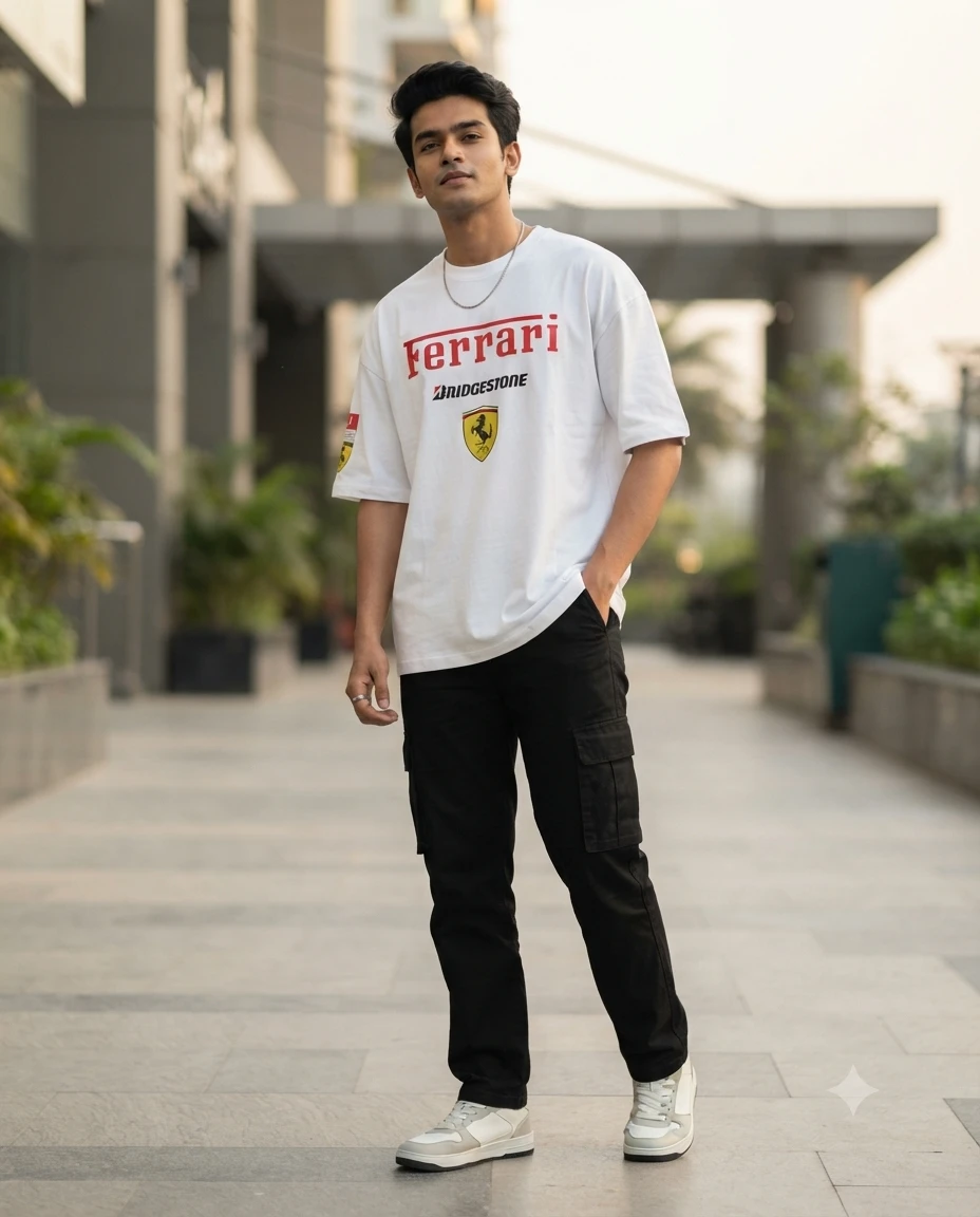 Premium Cotton Drop Shoulder Tshirt