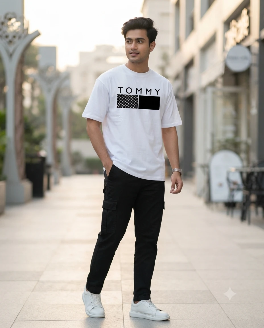 Premium Cotton Drop Shoulder Tshirt