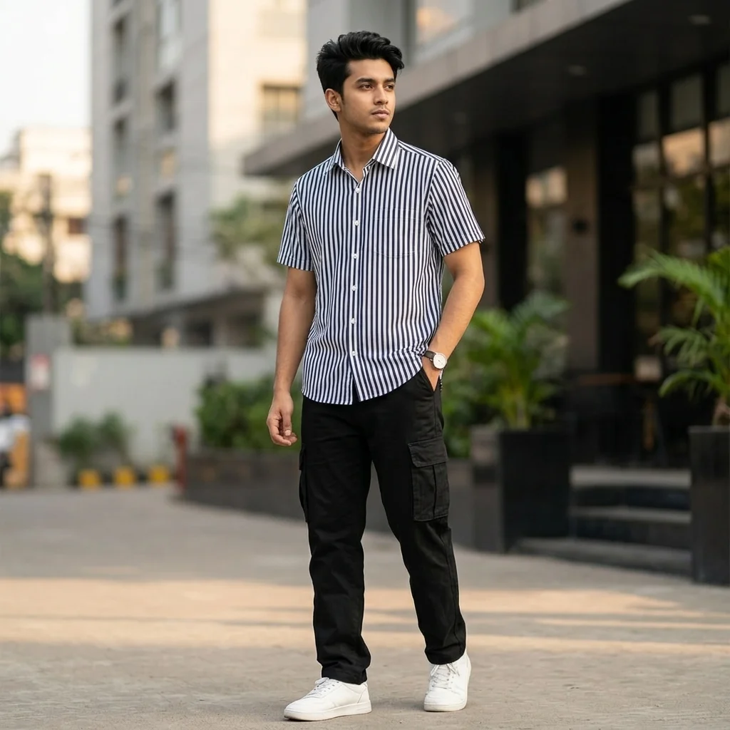Premium Cotton Half Sleeve Shirt