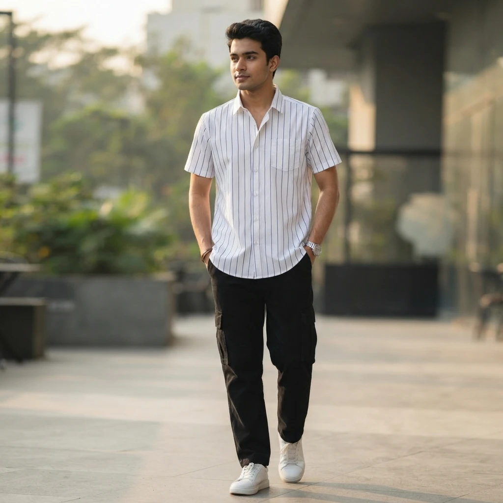 Premium Cotton Half Sleeve Shirt