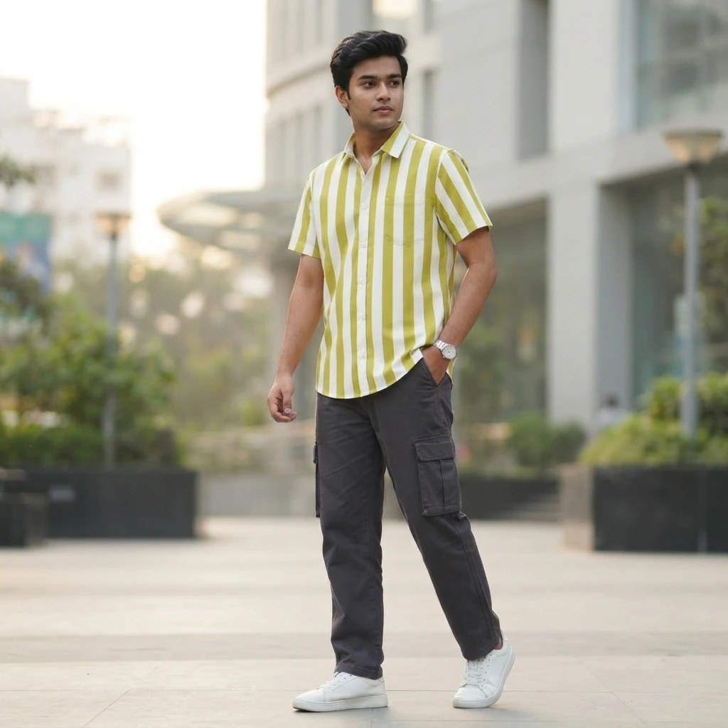 Premium Cotton Half Sleeve Shirt