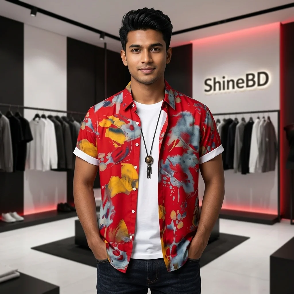 Ultra Soft Casual Half Sleeve Shirt