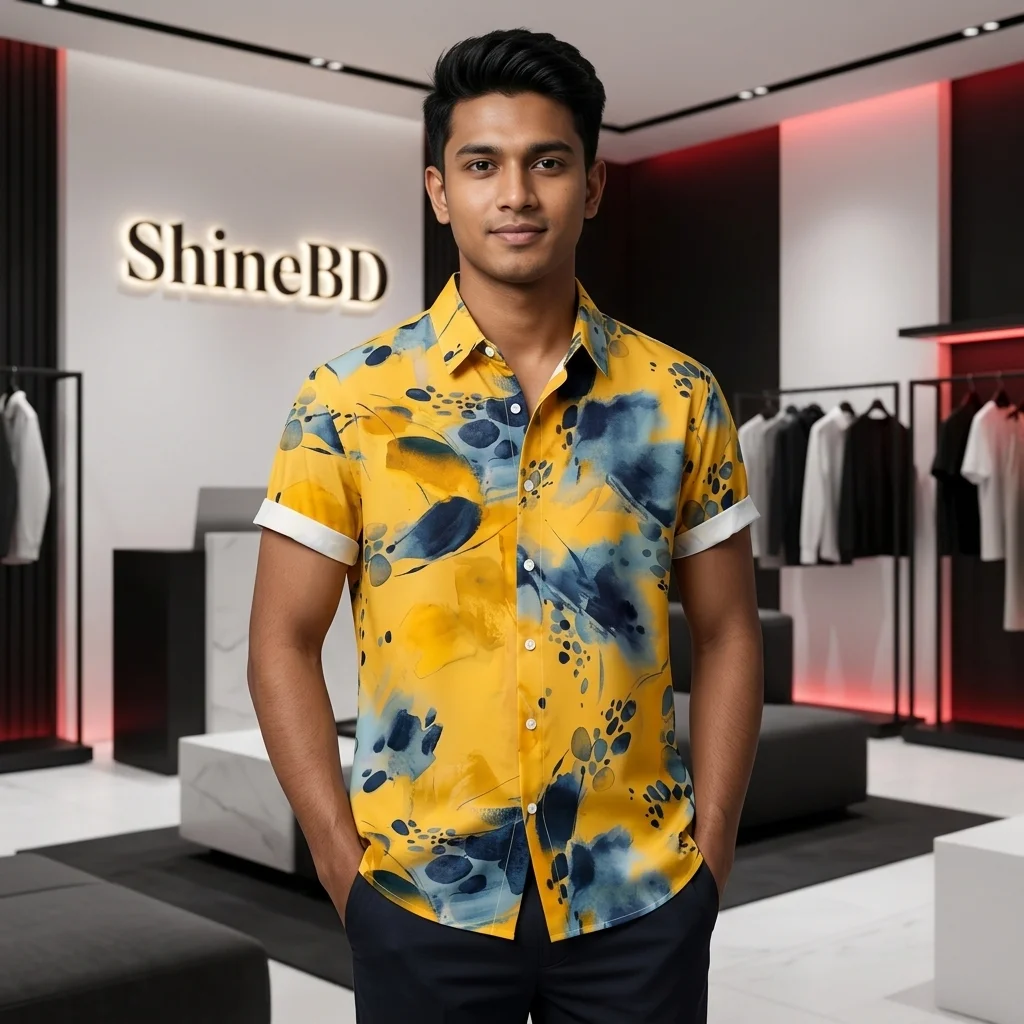 Ultra Soft Casual Half Sleeve Shirt