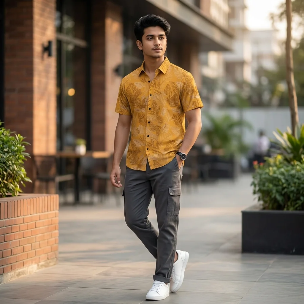 ltra Soft Casual Half Sleeve Shirt