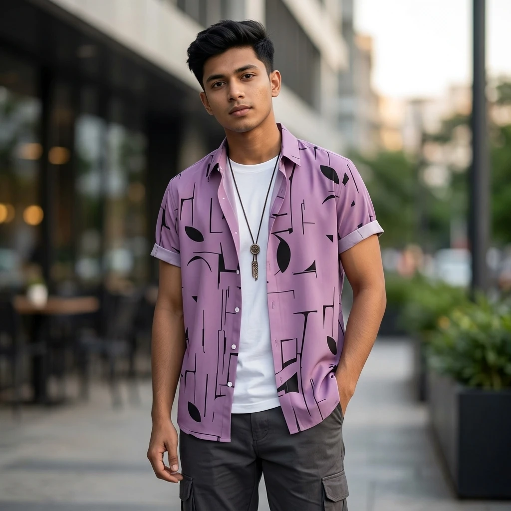 Ultra Soft Casual Half Sleeve Shirt