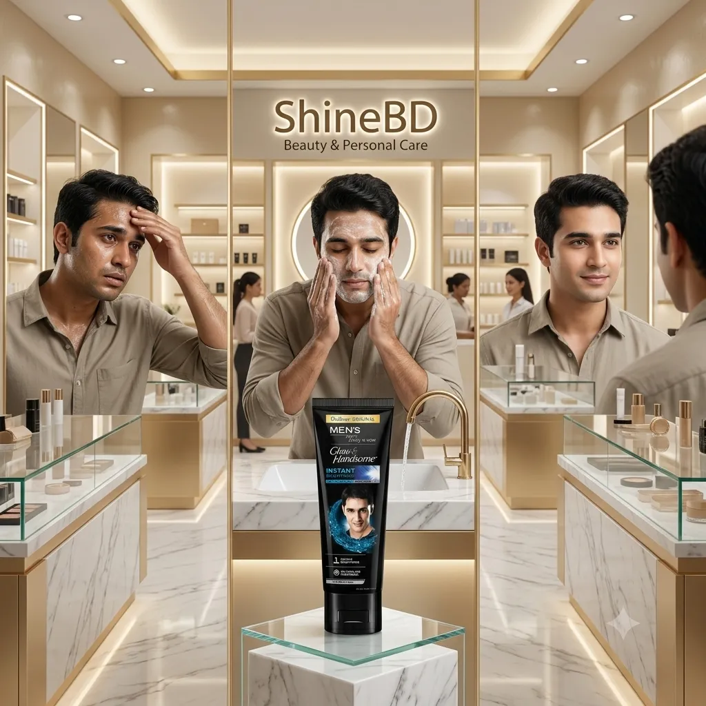 Glow & Handsome Rapid Action Instant Brightness Facewash