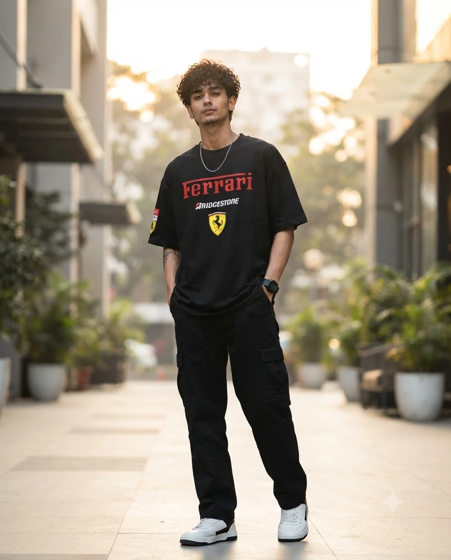 Premium Cotton Drop Shoulder Tshirt