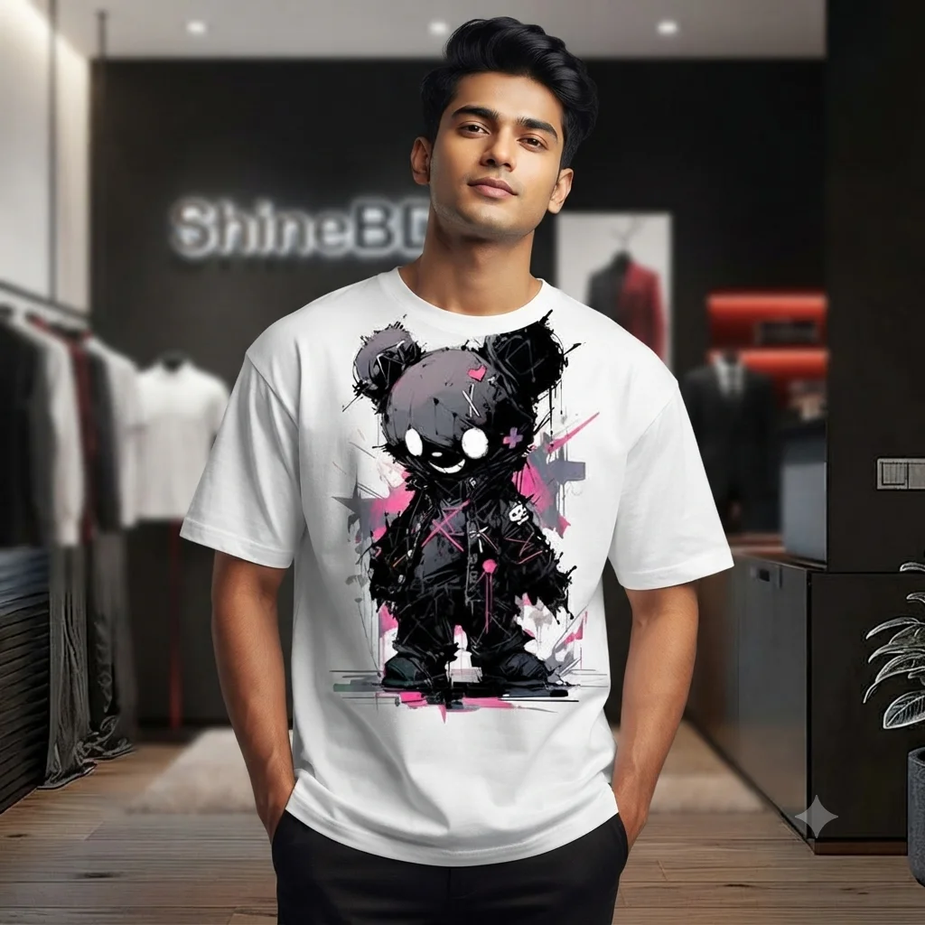Premium Cotton Drop Shoulder Tshirt