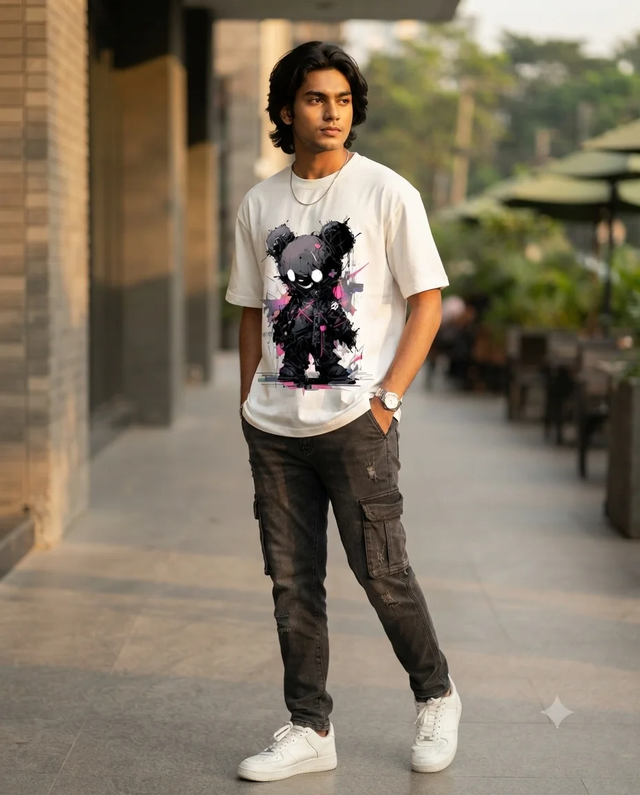 Premium Cotton Drop Shoulder Tshirt