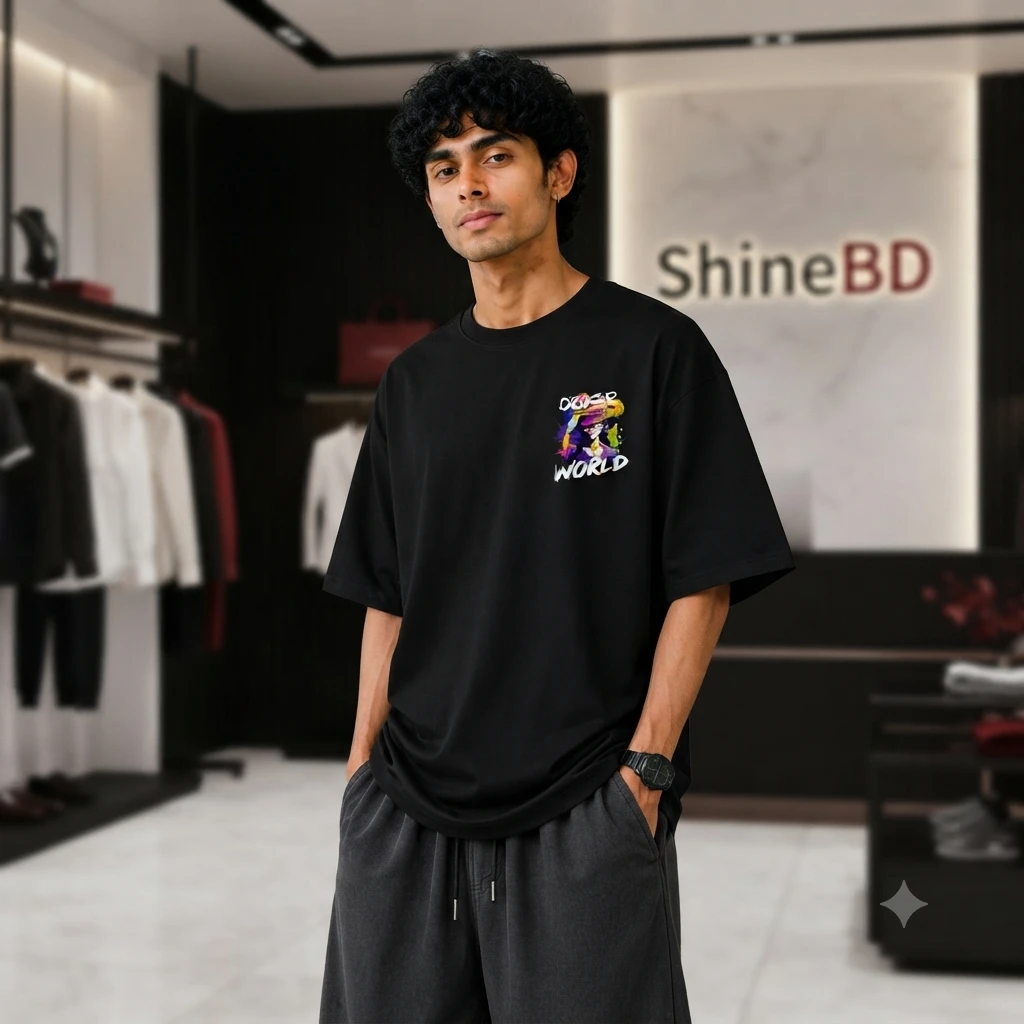 Premium Cotton Drop Shoulder Tshirt