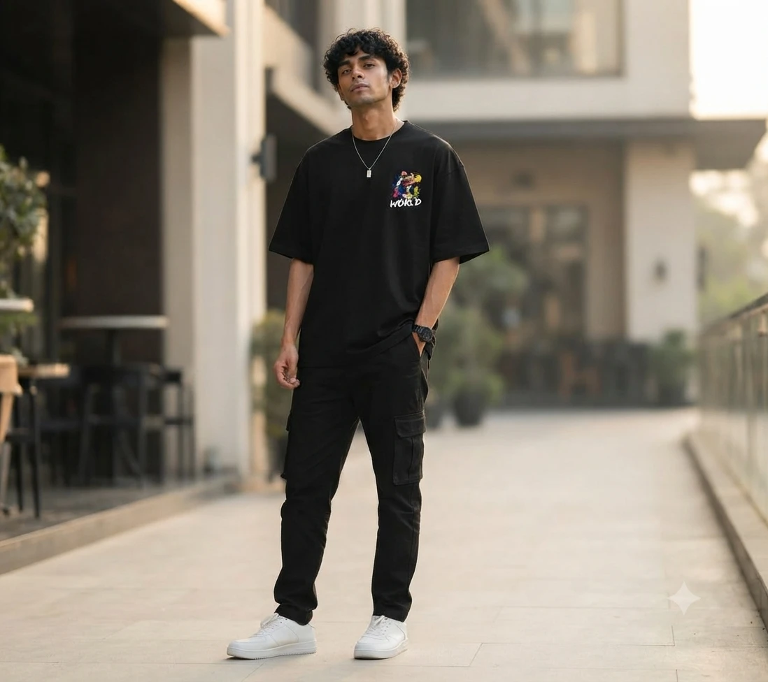 Premium Cotton Drop Shoulder Tshirt