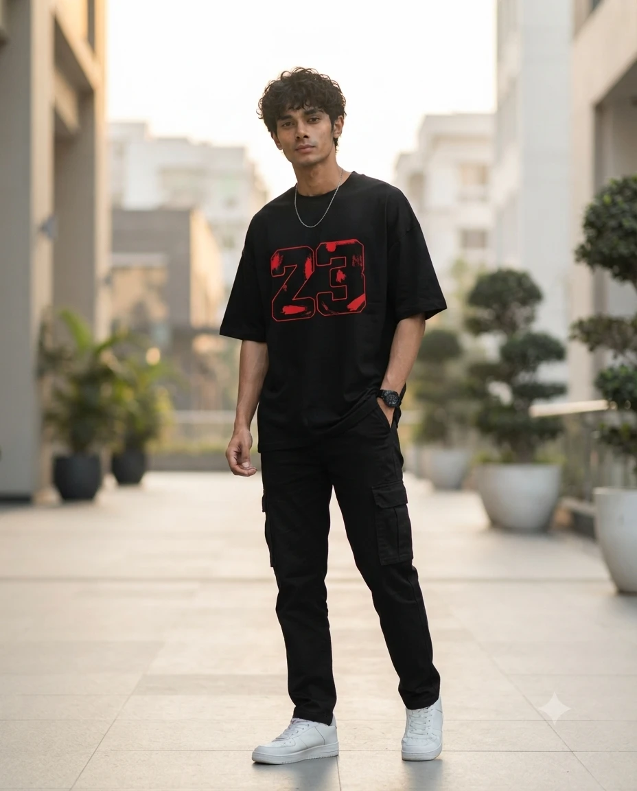 Premium Cotton Drop Shoulder Tshirt
