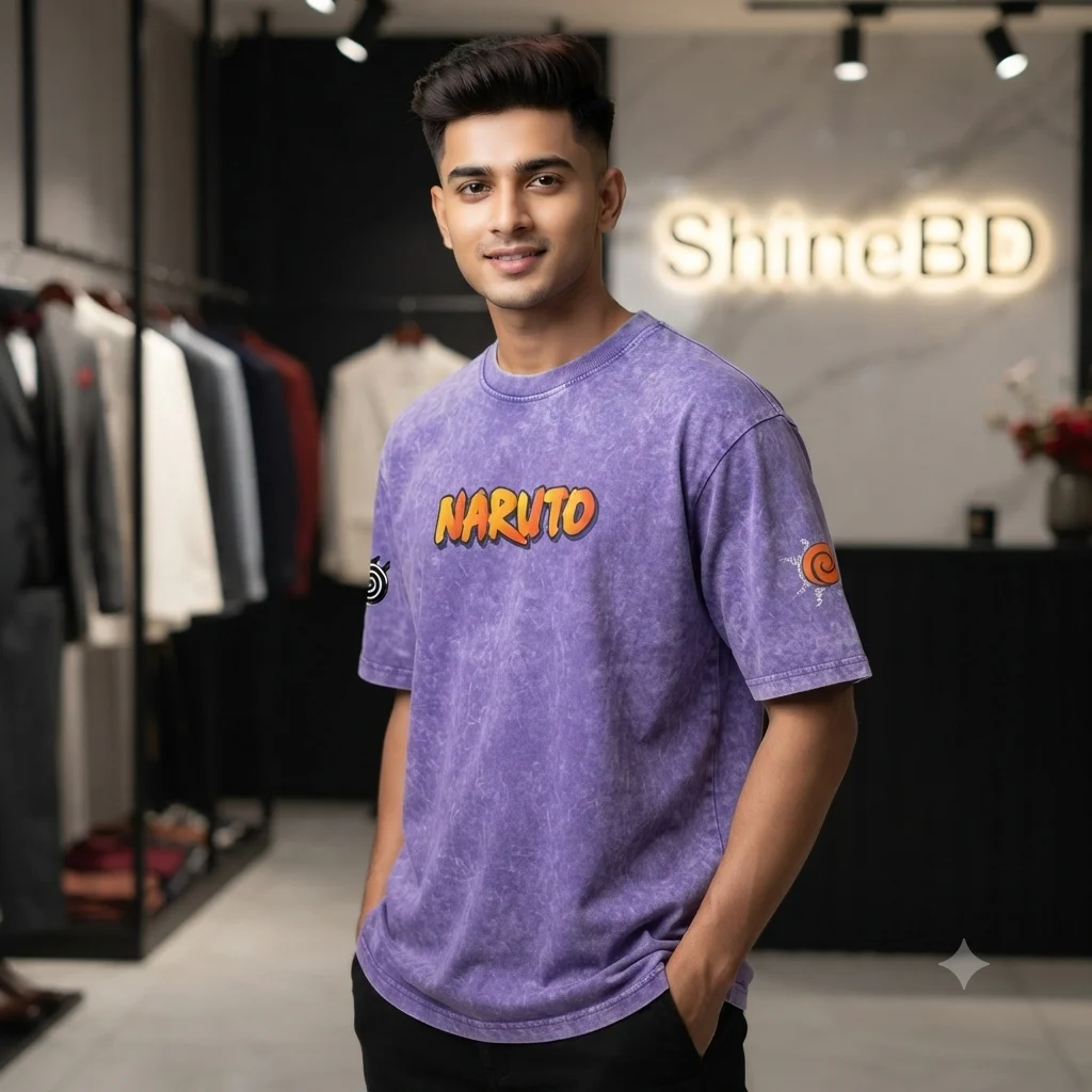 Premium Acid Wash Drop Shoulder TShirt
