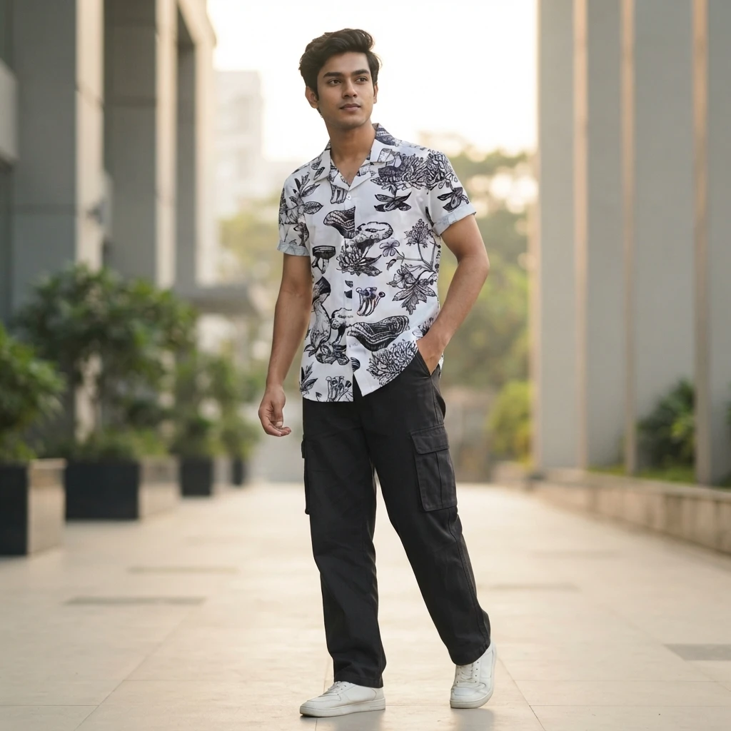 Luxury China Spandex Cot Drooped Shulderd Shirt