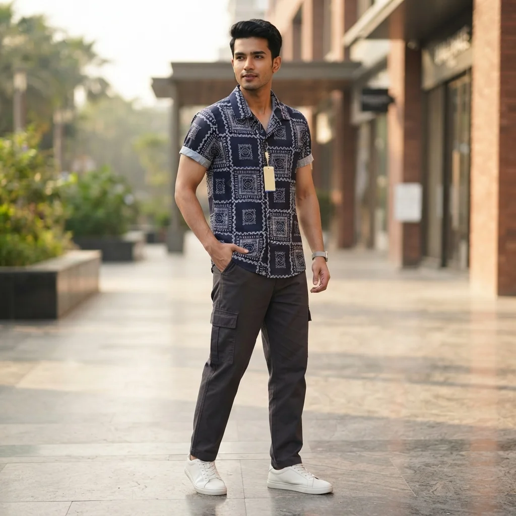 Luxury China Spandex Cot Drooped Shulderd Shirt