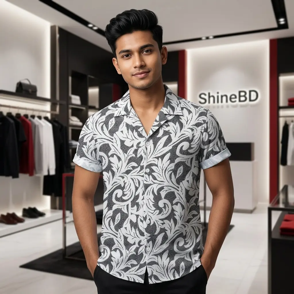 Luxury China Spandex Cot Drooped Shouldered Shirt