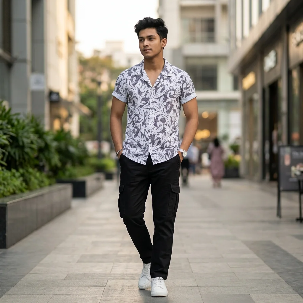 Luxury China Spandex Cot Drooped Shouldered Shirt