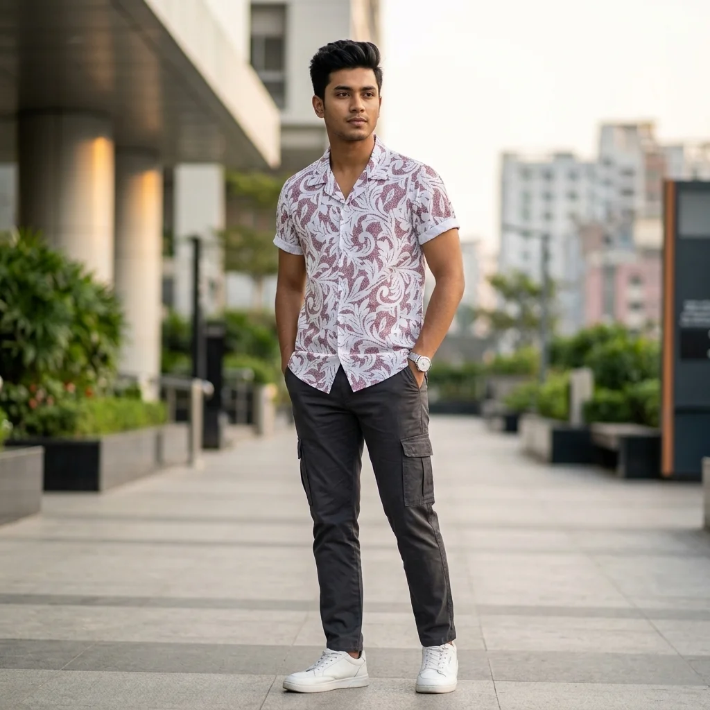 Luxury China Spandex Cot Drooped Shouldered Shirt