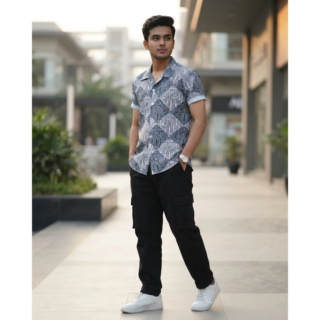 Luxury China Spandex Cot Drooped Shouldered Shirt