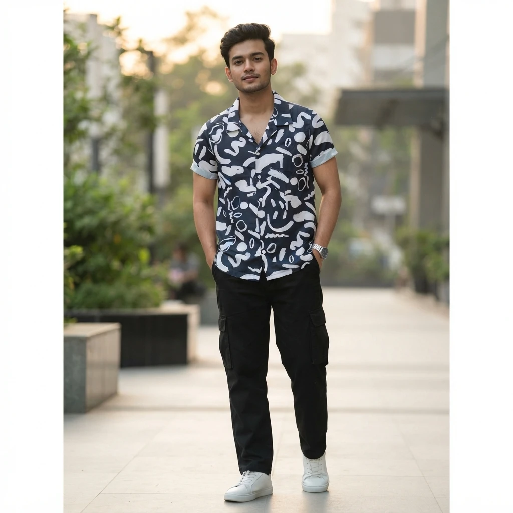Luxury China Spandex Cot Drooped Shouldered Shirt