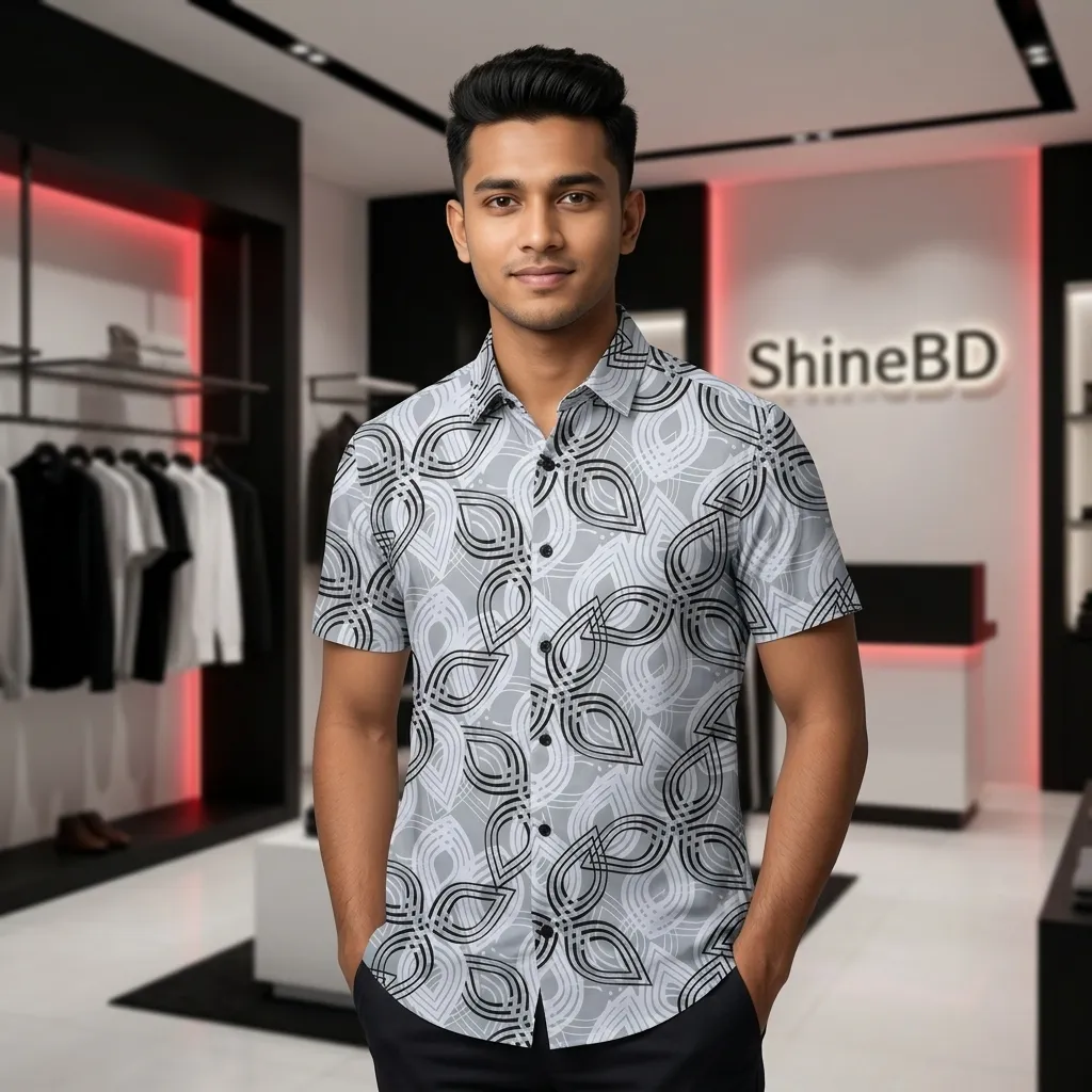 Luxury China Spandex Cot Half Sleeve Shirt