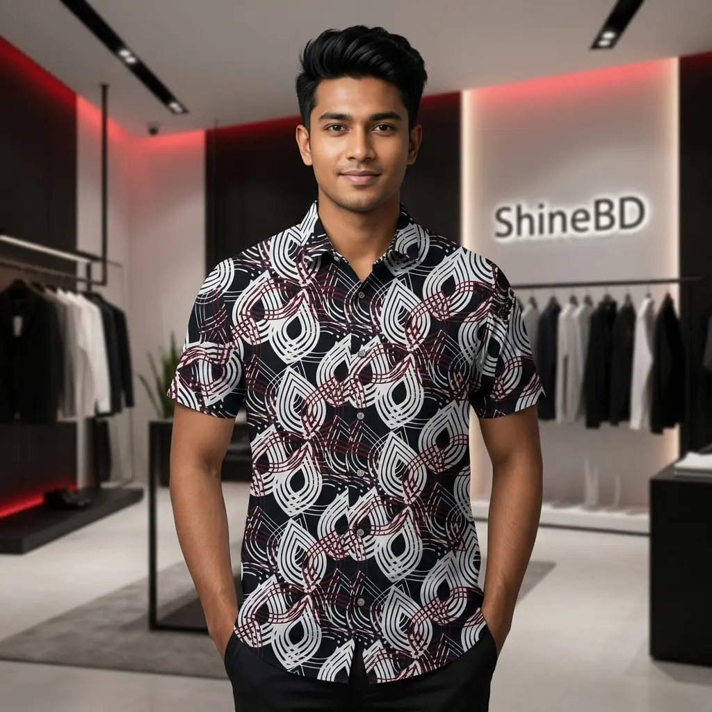 Luxury China Spandex Cot Half Sleeve Shirt
