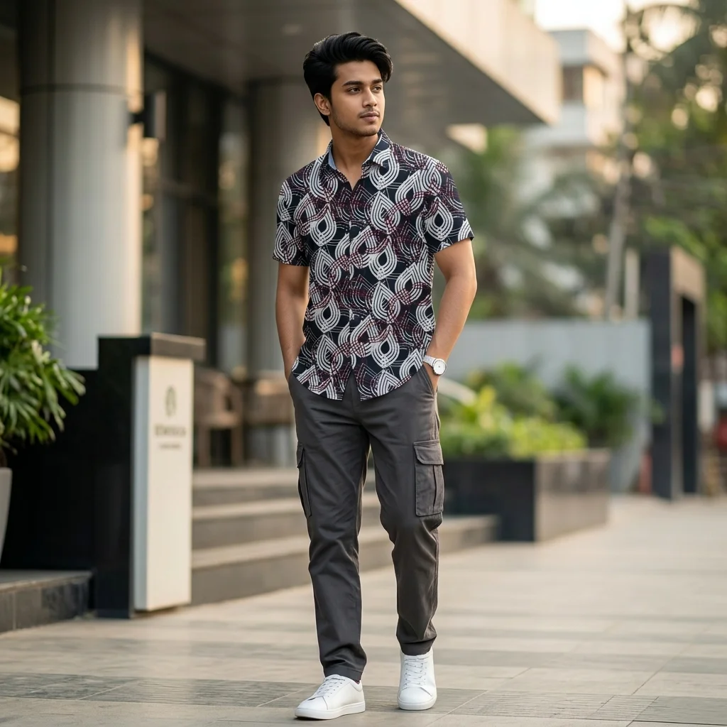 Luxury China Spandex Cot Half Sleeve Shirt