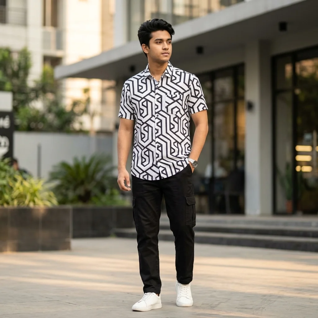 Luxury China Spandex Cot Half Sleeve Shirt