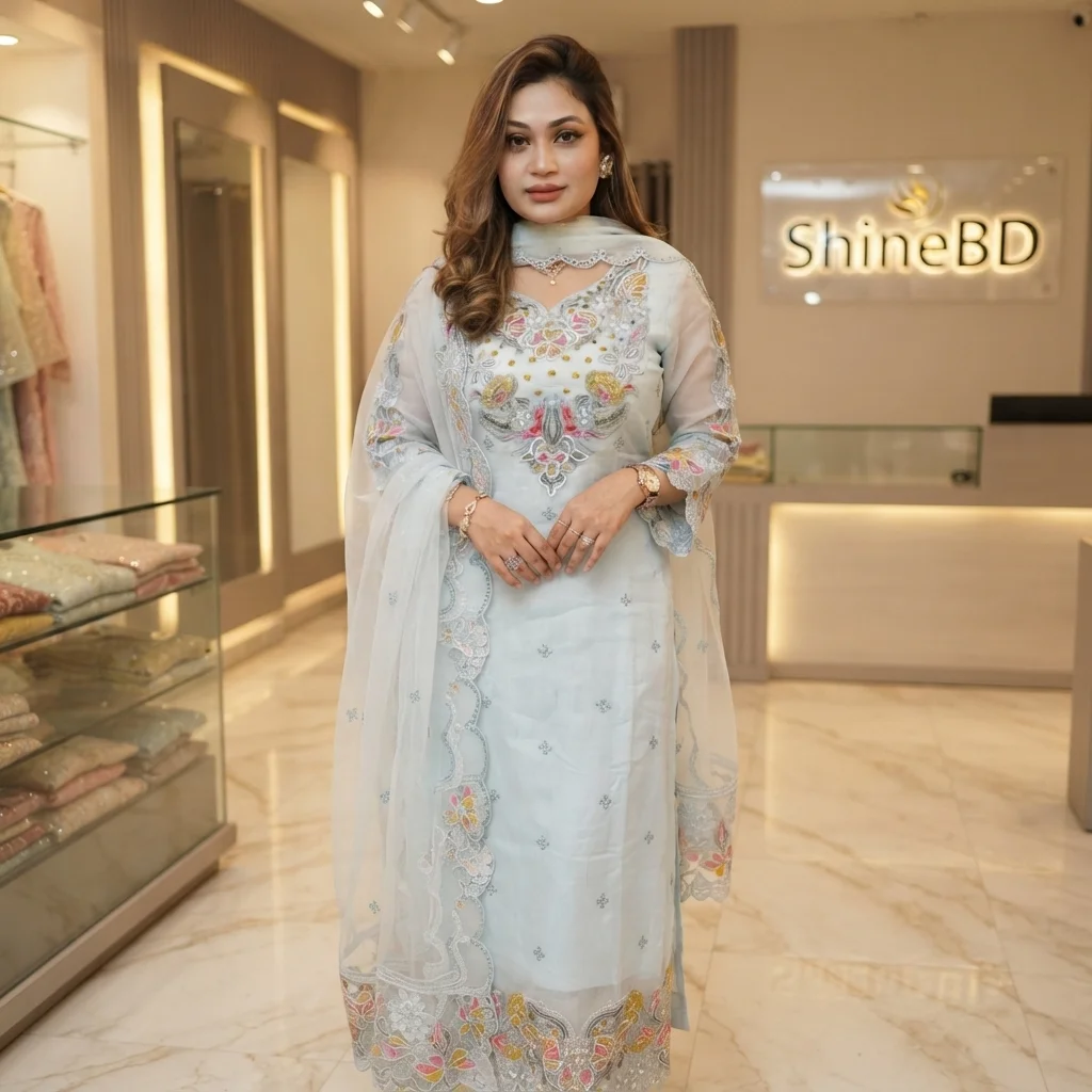 Premium Embroidery Four Piece