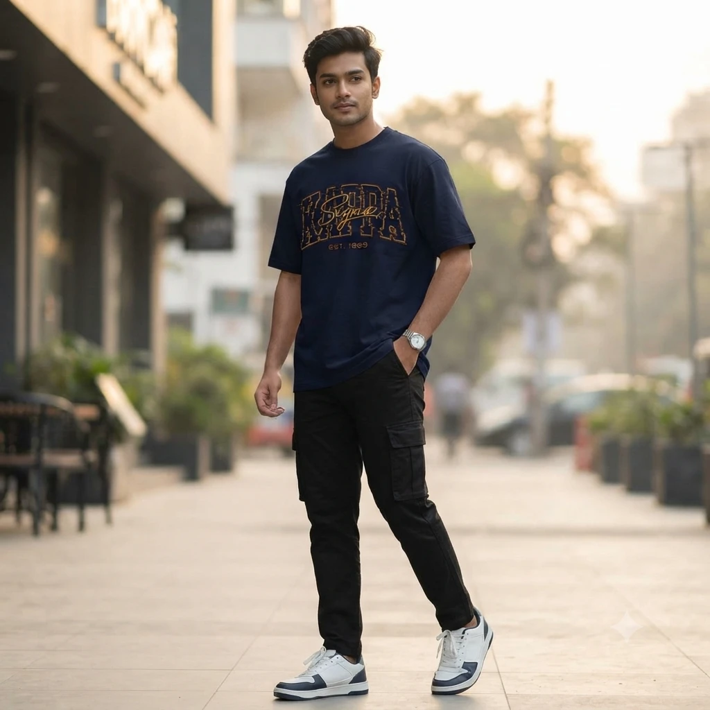 Stylish Drop Shoulder Tshirt