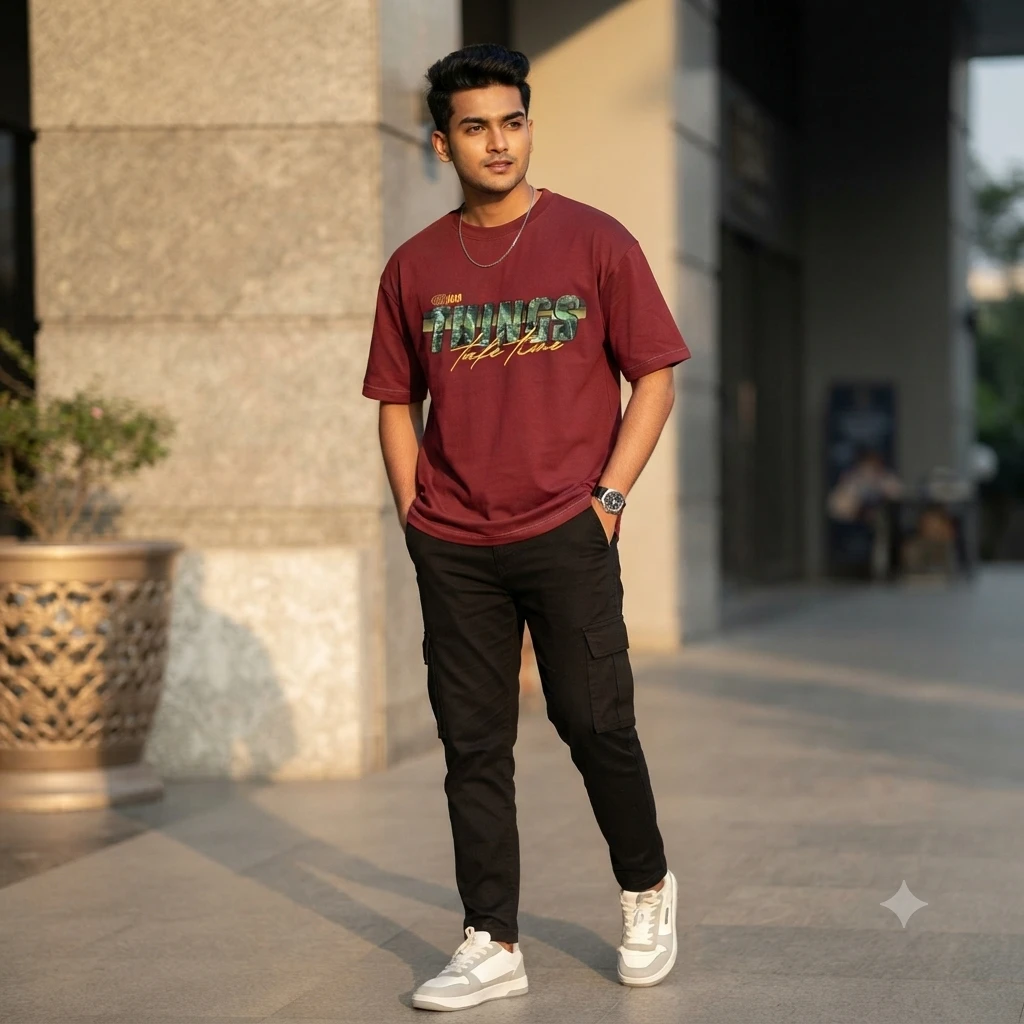 Stylish Drop Shoulder Tshirt