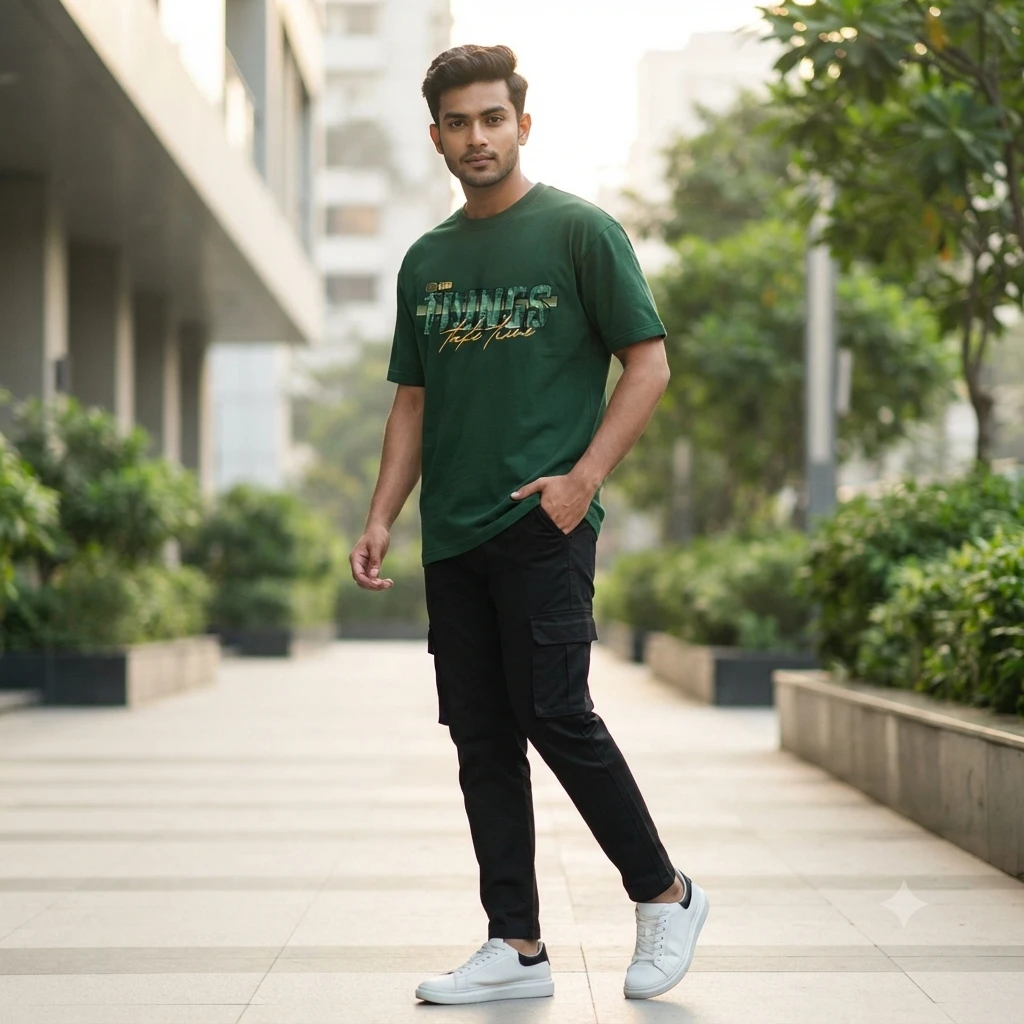 Stylish Drop Shoulder Tshirt